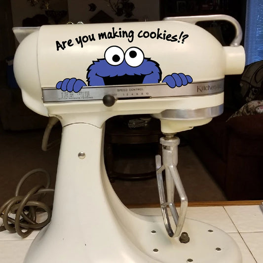 Are you making cookies? Vinyl Sticker