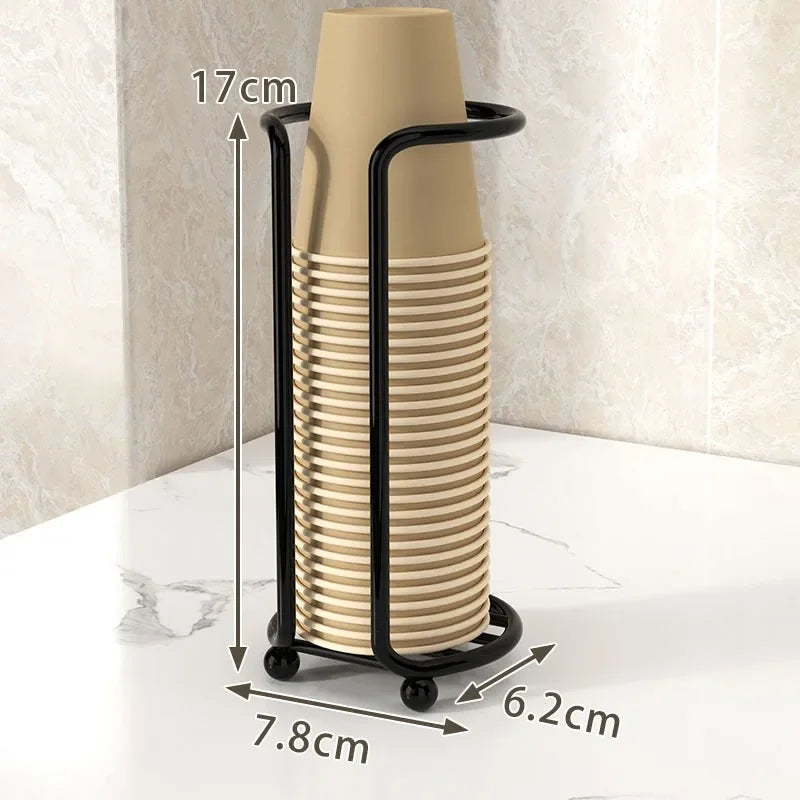 Cup Storage Holder Luxury Disposable Cup Support