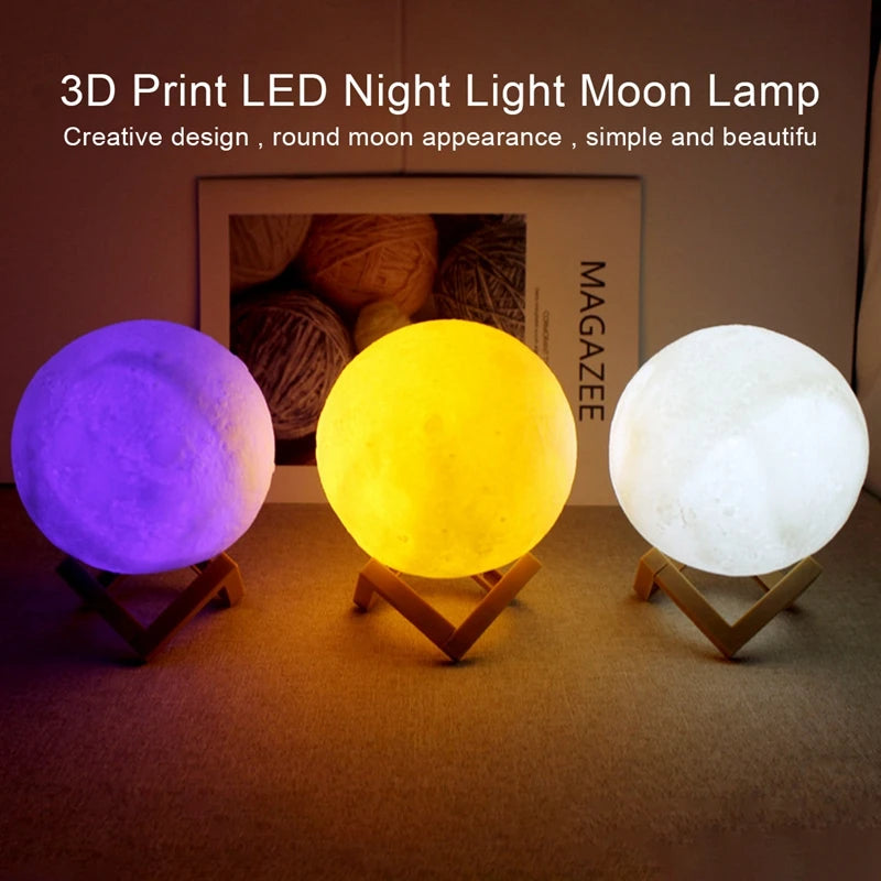 Book Light LED Moon Light Galaxy