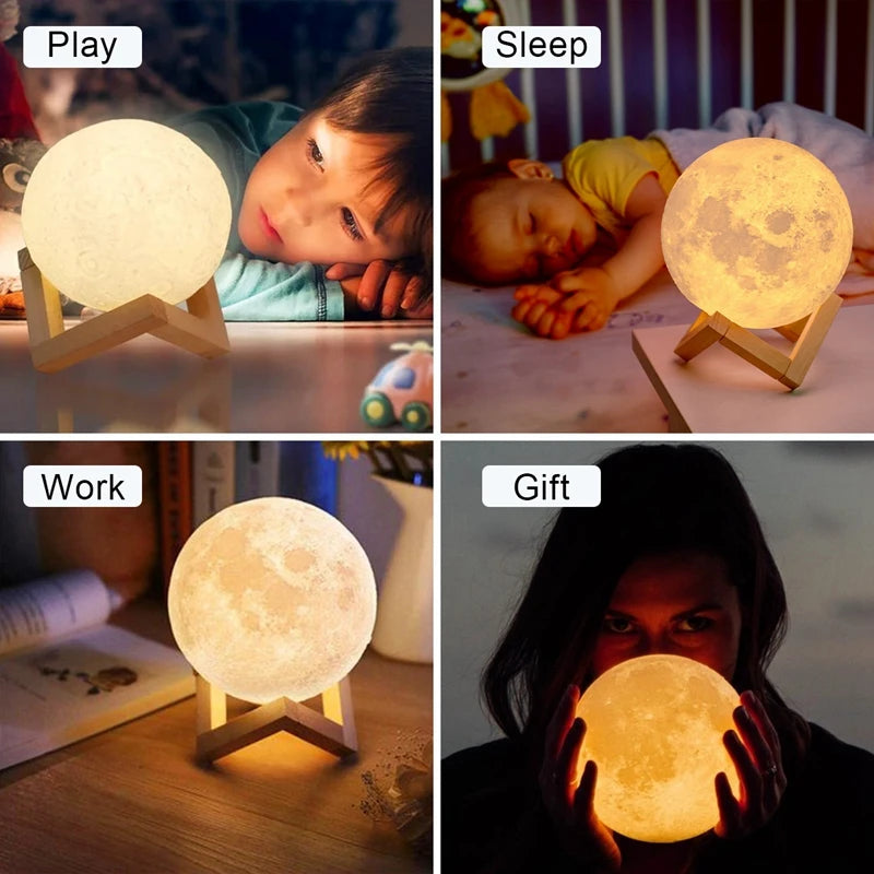 Book Light LED Moon Light Galaxy