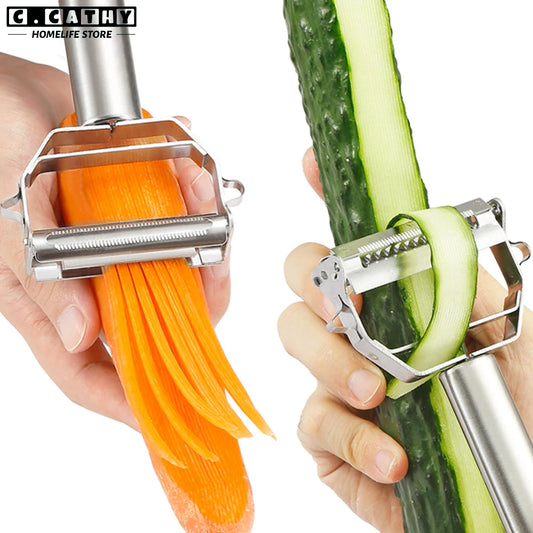 Double-Sided Vegetable Peeler Grater  Kitchen Tool