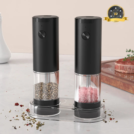 Electric Automatic Salt and Pepper Grinder