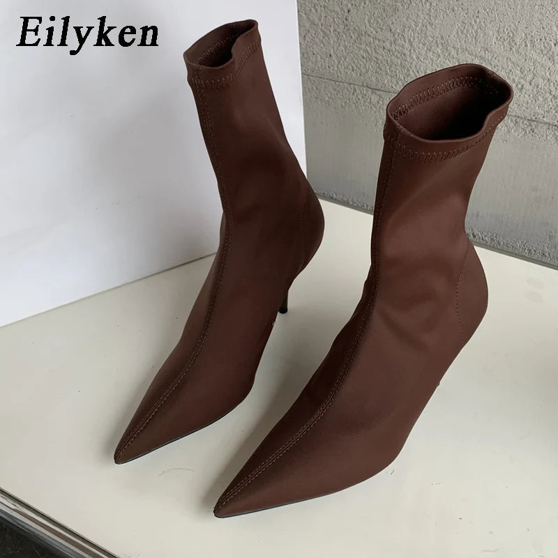 Spring Autumn collection Women Ankle Boots High Heels