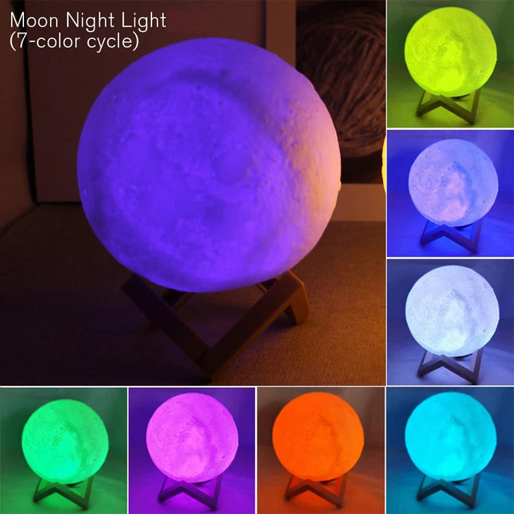 Book Light LED Moon Light Galaxy