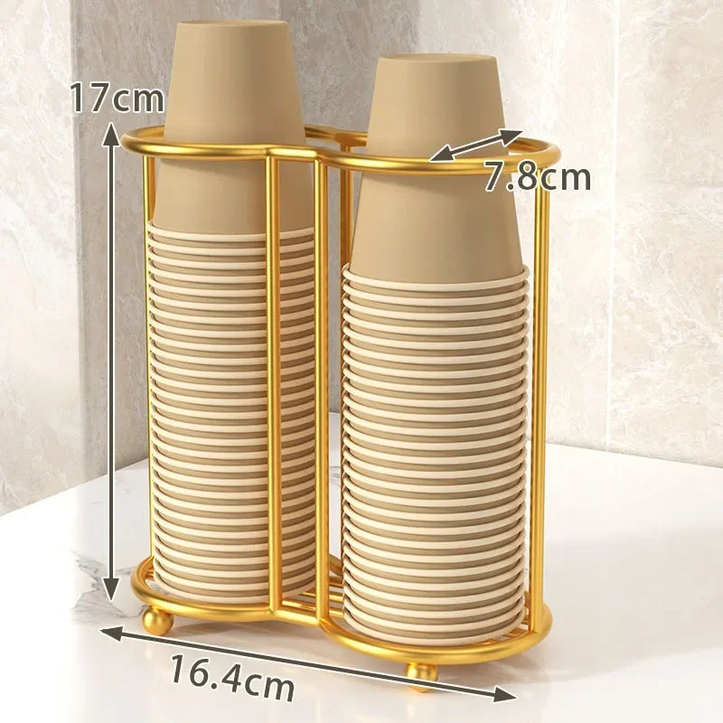 Cup Storage Holder Luxury Disposable Cup Support